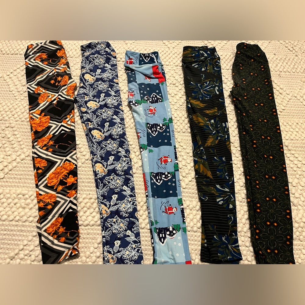 Lularoe kids leggings lot size L/XL